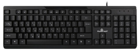 POWERTECH πληκτρολόγιο PT-1069, ενσύρματο, multimedia, EN/GR, μαύρο 1 POWERTECH πληκτρολόγιο PT-1069, ενσύρματο, multimedia, EN/GR, μαύρο