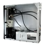 POWERTECH PC Case PT-1098 με 250W PSU, Mini-ITX, 280x93x290mm, μαύρο 3