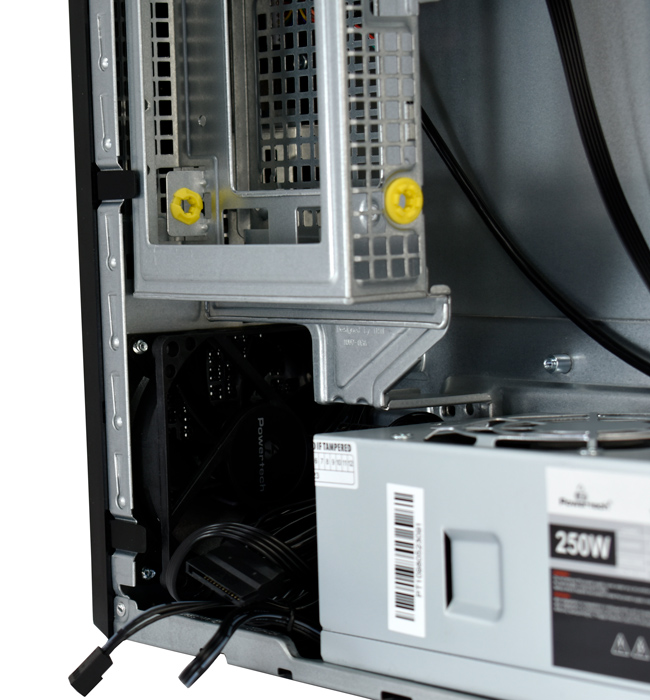 POWERTECH PC Case PT-1098 με 250W PSU, Mini-ITX, 280x93x290mm, μαύρο 7 POWERTECH PC Case PT-1098 με 250W PSU, Mini-ITX, 280x93x290mm, μαύρο - Image 5