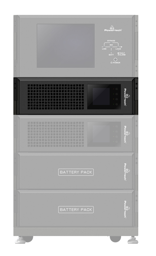 POWERTECH UPS On Line PT-10K3P3P, 10KVA/10KW, 3P/3P, 3U R/T 4 POWERTECH UPS On Line PT-10K3P3P, 10KVA/10KW, 3P/3P, 3U R/T - Image 2