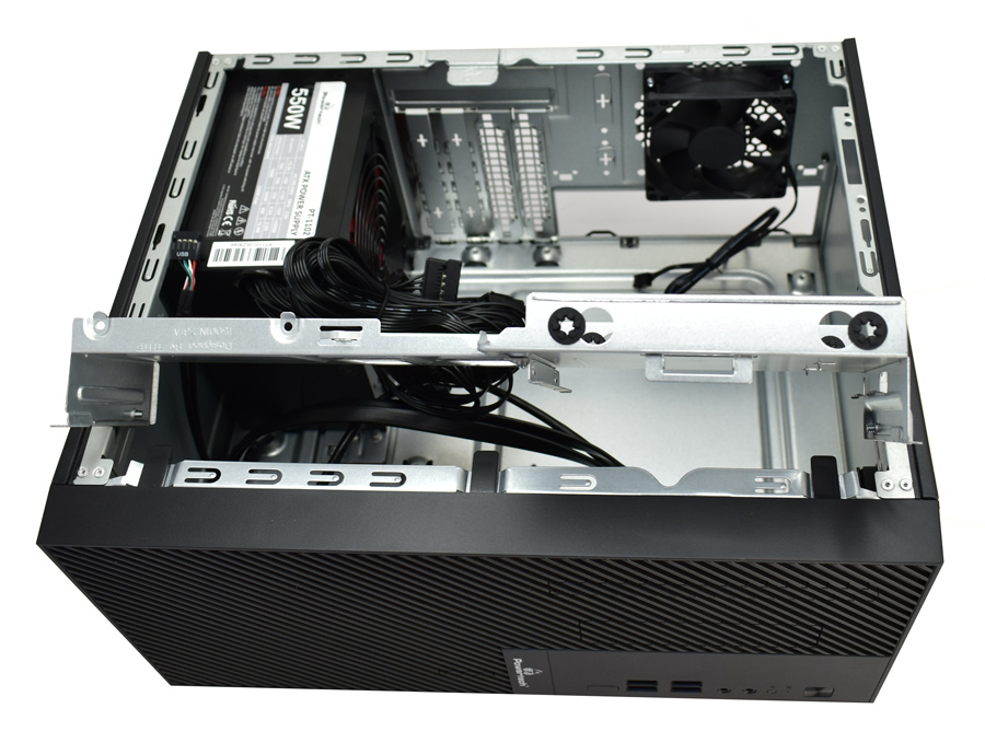 POWERTECH PC Case PT-1101 με 550W PSU, Micro-ATX, 265x168x353mm, μαύρο 7 POWERTECH PC Case PT-1101 με 550W PSU, Micro-ATX, 265x168x353mm, μαύρο - Image 5
