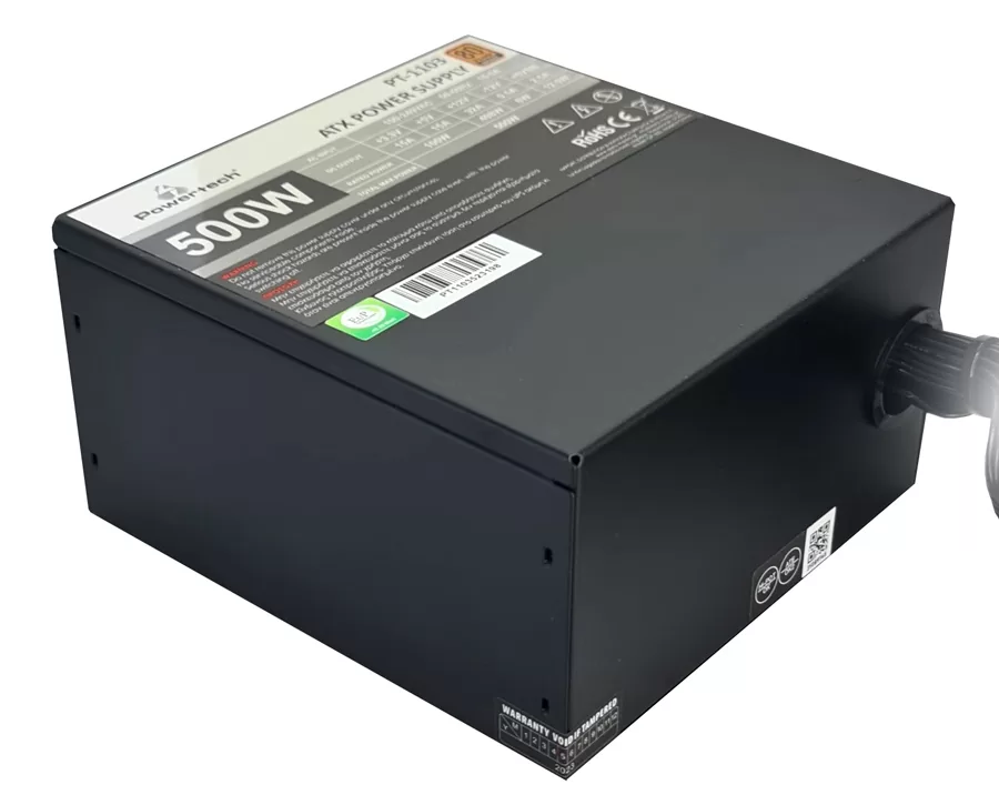 POWERTECH τροφοδοτικό για PC PT-1103, 80Plus Bronze, 500W ATX, 140mm Fan 3 POWERTECH τροφοδοτικό για PC PT-1103, 80Plus Bronze, 500W ATX, 140mm Fan