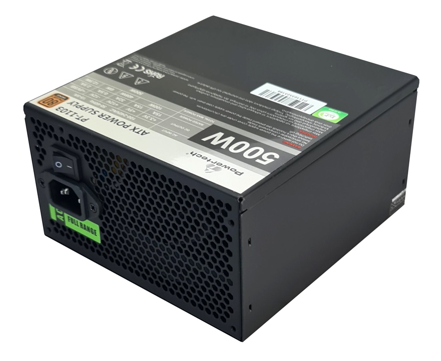 POWERTECH τροφοδοτικό για PC PT-1103, 80Plus Bronze, 500W ATX, 140mm Fan 10 POWERTECH τροφοδοτικό για PC PT-1103, 80Plus Bronze, 500W ATX, 140mm Fan - Image 8