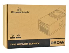 POWERTECH τροφοδοτικό για PC PT-1104, 250W, TFX, 80mm Fan 3
