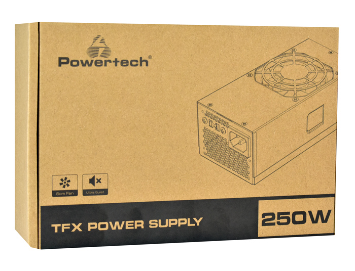 POWERTECH τροφοδοτικό για PC PT-1104, 250W, TFX, 80mm Fan 5 POWERTECH τροφοδοτικό για PC PT-1104, 250W, TFX, 80mm Fan - Image 3