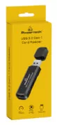 POWERTECH card reader PT-1112 για SD & micro SD, USB 3.2, 5Gbps, μαύρο 3