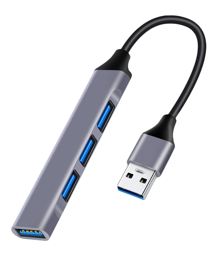POWERTECH USB hub PT-1114, 4x θυρών, 5Gbps, USB σύνδεση, γκρι 3 POWERTECH USB hub PT-1114, 4x θυρών, 5Gbps, USB σύνδεση, γκρι