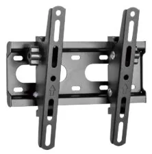 POWERTECH επιτοίχια βάση τηλεόρασης PT-1126, 23-43", έως 45kg, ρυθμιζόμενη κλίση