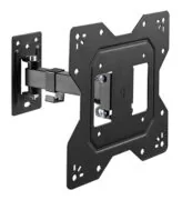 POWERTECH επιτοίχια βάση τηλεόρασης PT-1128, 23-43", έως 30kg, full motion