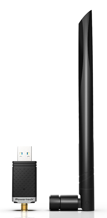 POWERTECH ασύρματος USB αντάπτορας δικτύου PT-1132, 1300Mbps, 2.4/5GHz 5 POWERTECH ασύρματος USB αντάπτορας δικτύου PT-1132, 1300Mbps, 2.4/5GHz - Image 3