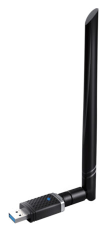 POWERTECH ασύρματος USB αντάπτορας δικτύου PT-1132, 1300Mbps, 2.4/5GHz