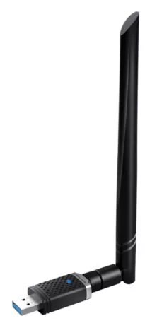 POWERTECH ασύρματος USB αντάπτορας δικτύου PT-1132, 1300Mbps, 2.4/5GHz