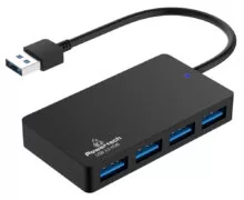 POWERTECH USB hub PT-1145, 4x θυρών, 5Gbps, USB σύνδεση, μαύρο 1 POWERTECH USB hub PT-1145, 4x θυρών, 5Gbps, USB σύνδεση, μαύρο