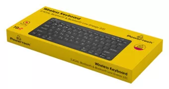 POWERTECH ασύρματο πληκτρολόγιο PT-1153, 2.4GHz & Bluetooth, μαύρο 3