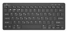 POWERTECH ασύρματο πληκτρολόγιο PT-1153, 2.4GHz & Bluetooth, μαύρο