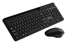 POWERTECH set ποντίκι & πληκτρολόγιο PT-1154, 2.4GHz & Bluetooth, μαύρο 2