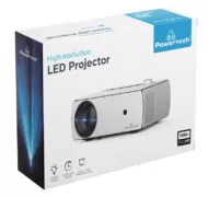 POWERTECH LED βιντεοπροβολέας PT-1158, ηχείο, 1080p, 210 ANSI lm, λευκός 4