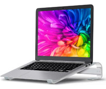 POWERTECH μεταλλική βάση laptop PT-1161, έως 18", ασημί 7 POWERTECH μεταλλική βάση laptop PT-1161, έως 18", ασημί 2