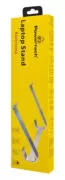 POWERTECH μεταλλική βάση laptop PT-1161, έως 18", ασημί 4