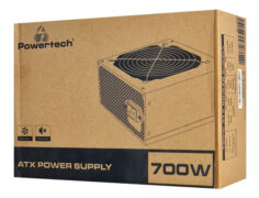 POWERTECH τροφοδοτικό για PC PT-1169, 700W, ATX, 140mm Fan 4