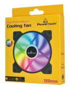 POWERTECH ανεμιστήρας PT-1170 για PC, LED FRGB, 120mm, 1200RPM 3