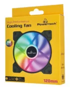 POWERTECH ανεμιστήρας PT-1170 για PC, LED FRGB, 120mm, 1200RPM 3