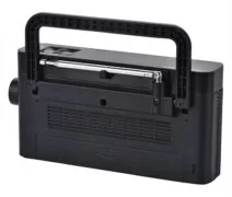 POWERTECH φορητό ραδιόφωνο PT-1244 με πτυσσόμενη κεραία, μαύρο 2