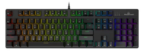 POWERTECH gaming μηχανικό πληκτρολόγιο PT-1254, ενσύρματο, RGB, μαύρο 2 POWERTECH gaming μηχανικό πληκτρολόγιο PT-1254, ενσύρματο, RGB, μαύρο 1