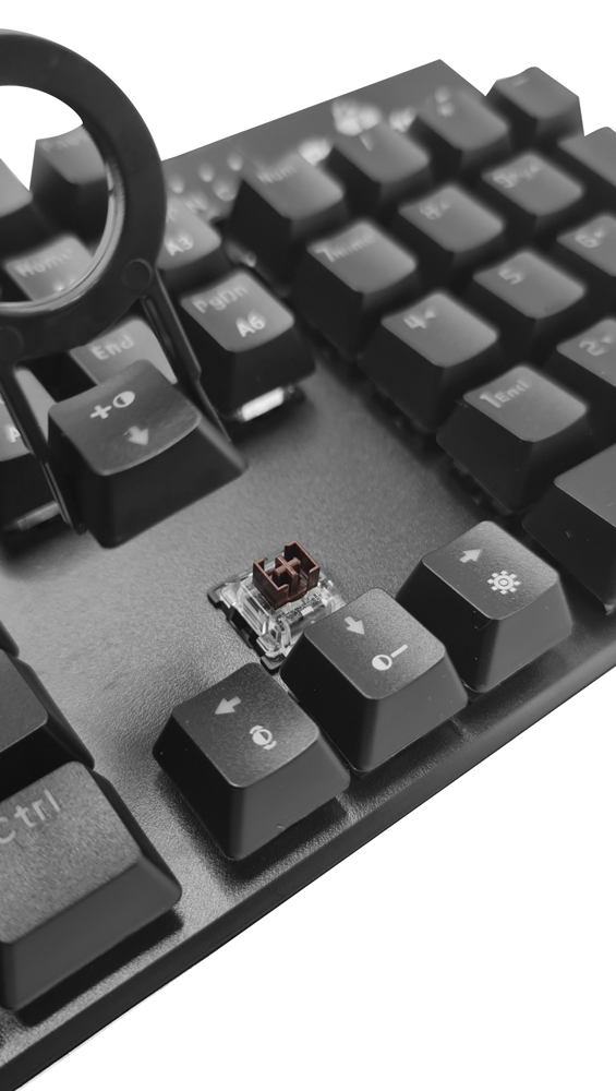 POWERTECH gaming μηχανικό πληκτρολόγιο PT-1254, ενσύρματο, RGB, μαύρο 8 POWERTECH gaming μηχανικό πληκτρολόγιο PT-1254, ενσύρματο, RGB, μαύρο - Image 6