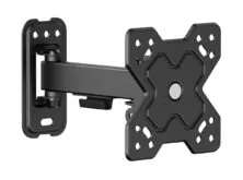 POWERTECH επιτοίχια βάση τηλεόρασης PT-1277, 13-32", έως 20kg, full motion