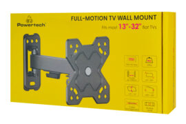 POWERTECH επιτοίχια βάση τηλεόρασης PT-1277, 13-32", έως 20kg, full motion 9 POWERTECH επιτοίχια βάση τηλεόρασης PT-1277, 13-32", έως 20kg, full motion 4