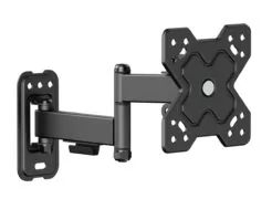POWERTECH επιτοίχια βάση τηλεόρασης PT-1278, 13-32", έως 20kg, full motion