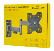 POWERTECH επιτοίχια βάση τηλεόρασης PT-1278, 13-32", έως 20kg, full motion 9 POWERTECH επιτοίχια βάση τηλεόρασης PT-1278, 13-32", έως 20kg, full motion 4