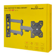 POWERTECH επιτοίχια βάση τηλεόρασης PT-1279, 13-32", έως 20kg, full motion 4