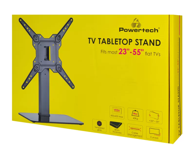 POWERTECH επιτραπέζια βάση τηλεόρασης PT-1281, 23-55", έως 40kg 12 POWERTECH επιτραπέζια βάση τηλεόρασης PT-1281, 23-55", έως 40kg - Image 10