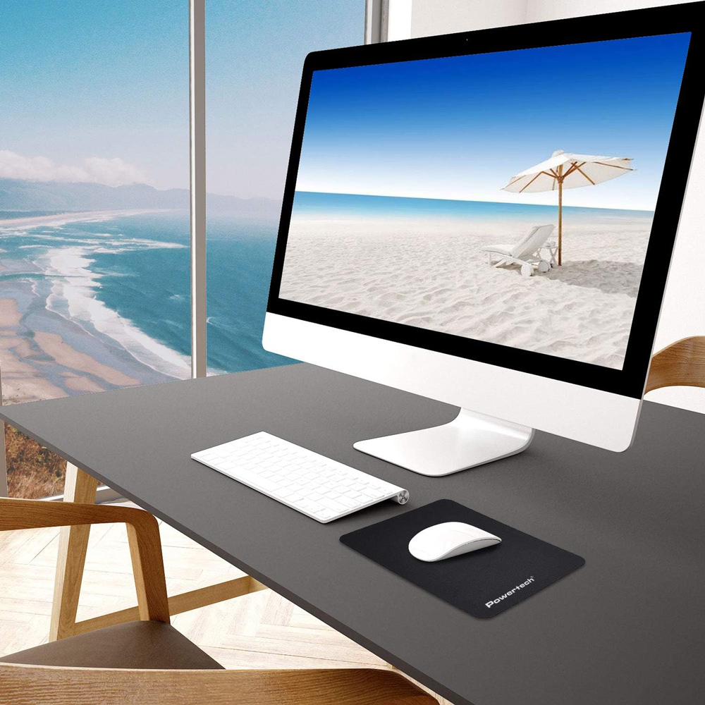 POWERTECH mouse pad PT-1292, 20x18cm, μαύρο 4 POWERTECH mouse pad PT-1292, 20x18cm, μαύρο - Image 2