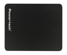 POWERTECH mouse pad PT-1292, 20x18cm, μαύρο 2 POWERTECH mouse pad PT-1292, 20x18cm, μαύρο 1