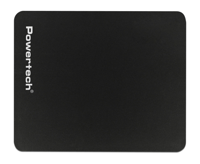 POWERTECH mouse pad PT-1292, 20x18cm, μαύρο 3 POWERTECH mouse pad PT-1292, 20x18cm, μαύρο