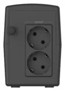 POWERTECH UPS Line Interactive PT-1296 με οθόνη, 1100VA, 660W, 2x Schuko 2