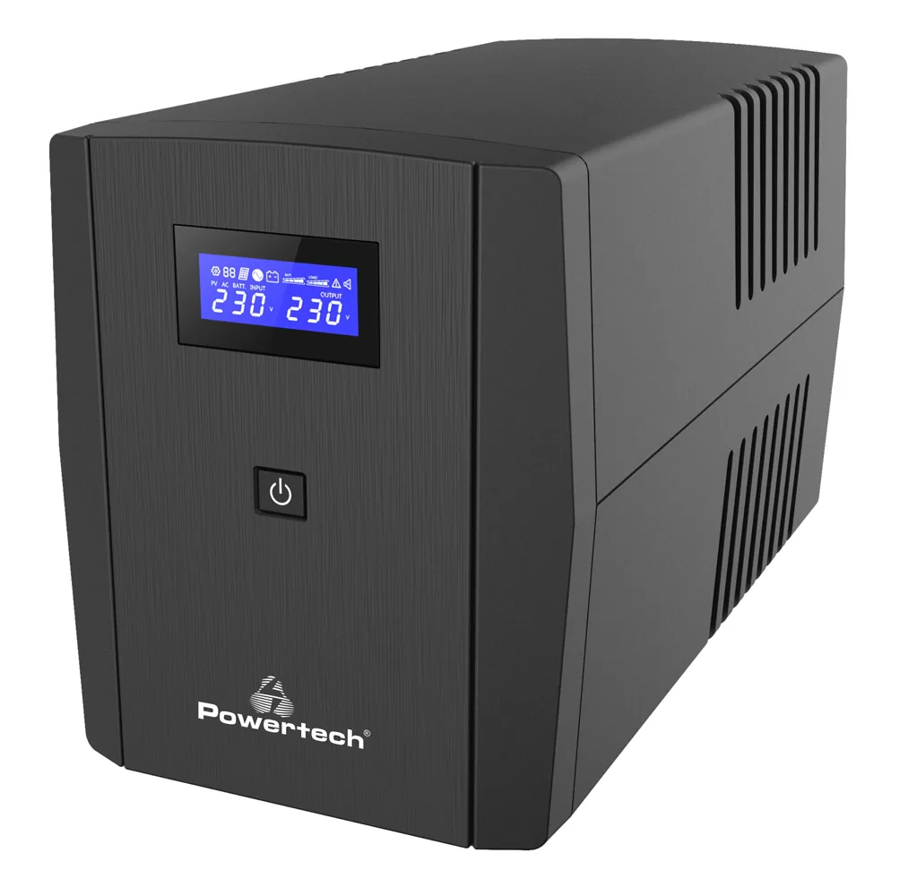 POWERTECH UPS Line Interactive PT-1298 με οθόνη, 2200VA, 1320W, 4x Schuko, 2x RJ45/RJ11, USB Type B 3 POWERTECH UPS Line Interactive PT-1298 με οθόνη, 2200VA, 1320W, 4x Schuko, 2x RJ45/RJ11, USB Type B