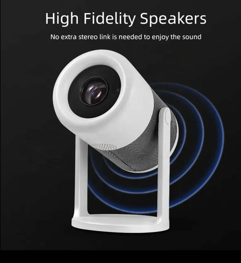 POWERTECH smart βιντεοπροβολέας PT-1305, 1080p, WiFi, Android, 170 ANSI lumens, λευκός 6 POWERTECH smart βιντεοπροβολέας PT-1305, 1080p, WiFi, Android, 170 ANSI lumens, λευκός - Image 4