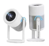 POWERTECH smart βιντεοπροβολέας PT-1305, 1080p, WiFi, Android, 170 ANSI lumens, λευκός 6