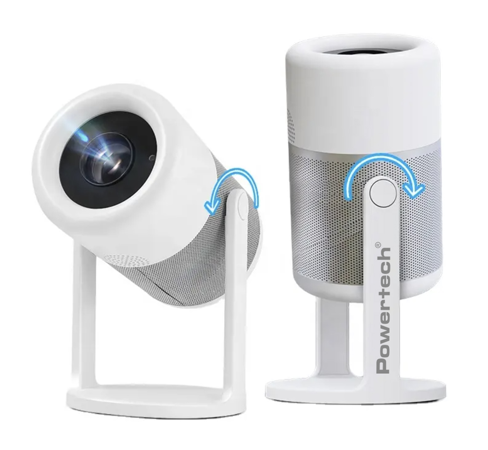 POWERTECH smart βιντεοπροβολέας PT-1305, 1080p, WiFi, Android, 170 ANSI lumens, λευκός 8 POWERTECH smart βιντεοπροβολέας PT-1305, 1080p, WiFi, Android, 170 ANSI lumens, λευκός - Image 6