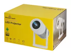 POWERTECH smart βιντεοπροβολέας PT-1305, 1080p, WiFi, Android, 170 ANSI lumens, λευκός 8