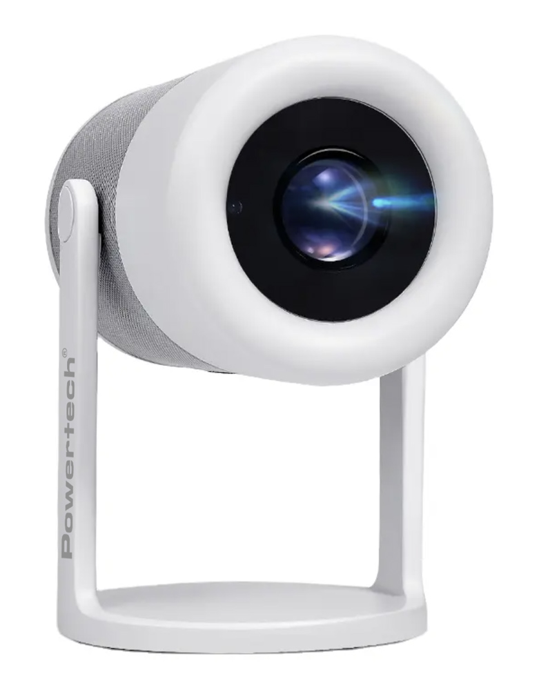 POWERTECH smart βιντεοπροβολέας PT-1305, 1080p, WiFi, Android, 170 ANSI lumens, λευκός 3 POWERTECH smart βιντεοπροβολέας PT-1305, 1080p, WiFi, Android, 170 ANSI lumens, λευκός
