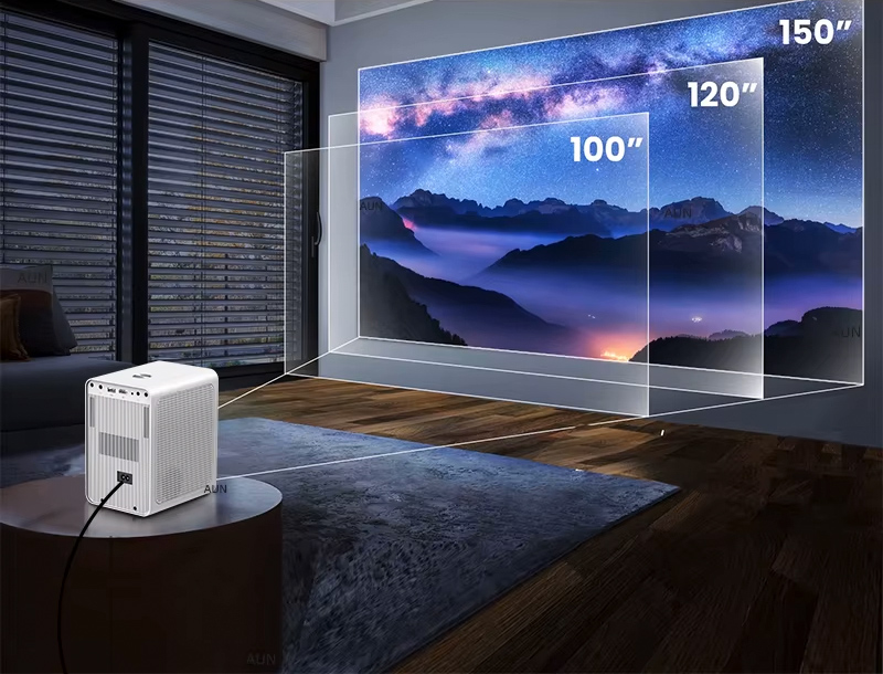 POWERTECH smart βιντεοπροβολέας PT-1306, 1080p, WiFi, 250 ANSI lumens, λευκός 5 POWERTECH smart βιντεοπροβολέας PT-1306, 1080p, WiFi, 250 ANSI lumens, λευκός - Image 3