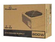 POWERTECH τροφοδοτικό PC PT-1310, 600W, ATX, 120mm Fan 6