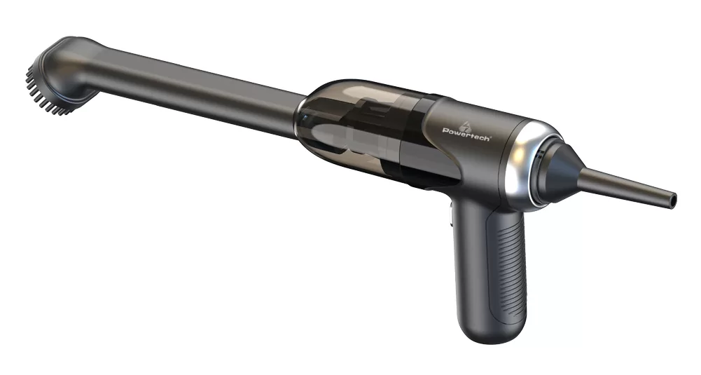 POWERTECH 2 σε 1 σκουπάκι χειρός & air duster PT-1315, 60W, 4000mAh, μαύρο 5 POWERTECH 2 σε 1 σκουπάκι χειρός & air duster PT-1315, 60W, 4000mAh, μαύρο - Image 3