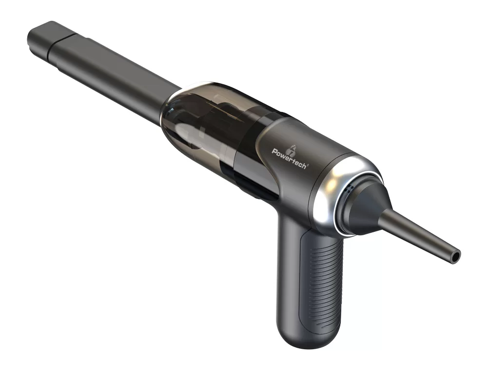 POWERTECH 2 σε 1 σκουπάκι χειρός & air duster PT-1315, 60W, 4000mAh, μαύρο 6 POWERTECH 2 σε 1 σκουπάκι χειρός & air duster PT-1315, 60W, 4000mAh, μαύρο - Image 4