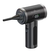 POWERTECH ηλεκτρικό air duster PT-1316 με LED φακό, 50W, 3600mAh, μαύρο 2